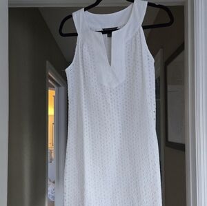 Tommy Bahama White Eyelet Dress